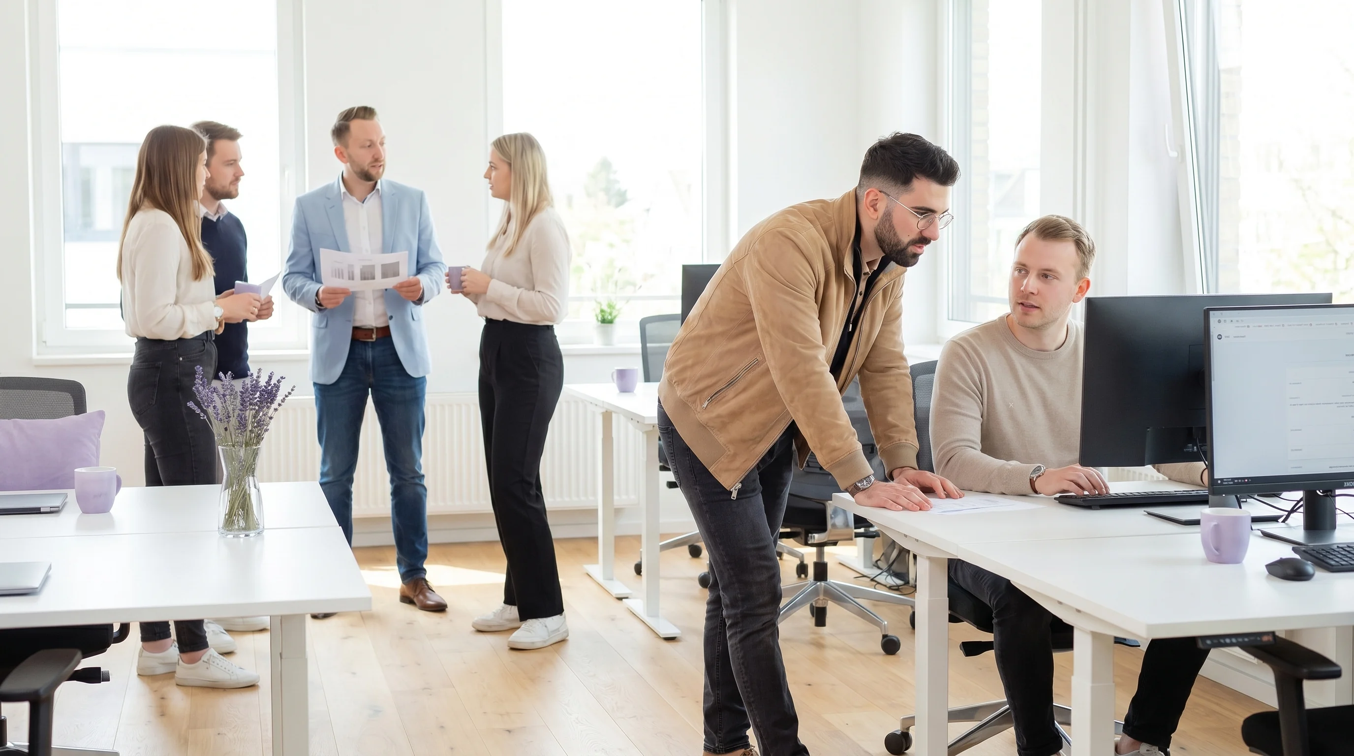 Die bvents Redaktion bei der Arbeit