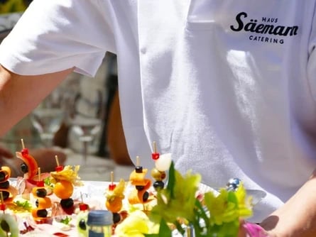 Haus Saemann Catering Vorspeisen Tablett