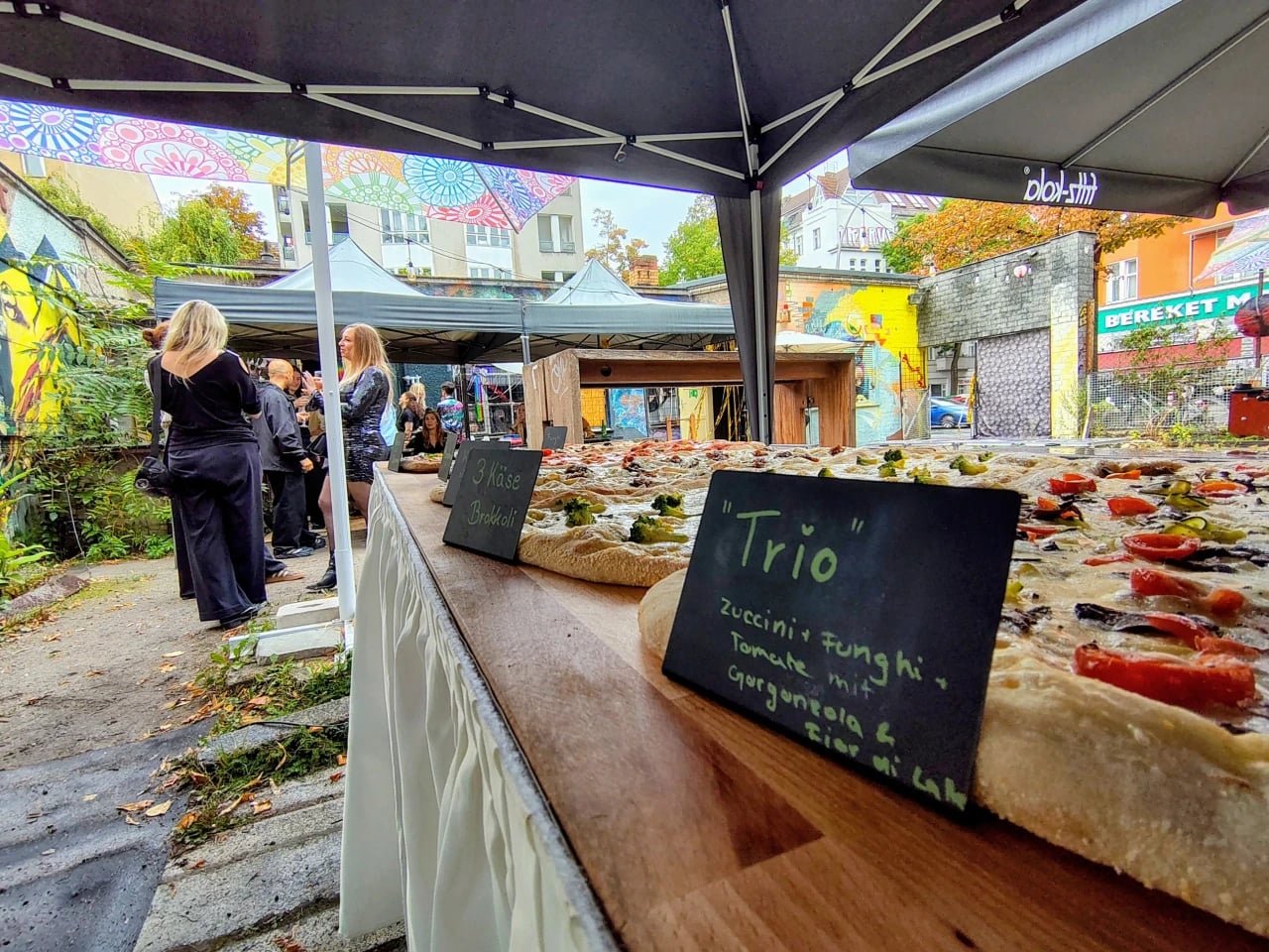 Vier Ecken - Seasonal Pizza - Catering - in Berlin - Bild 1