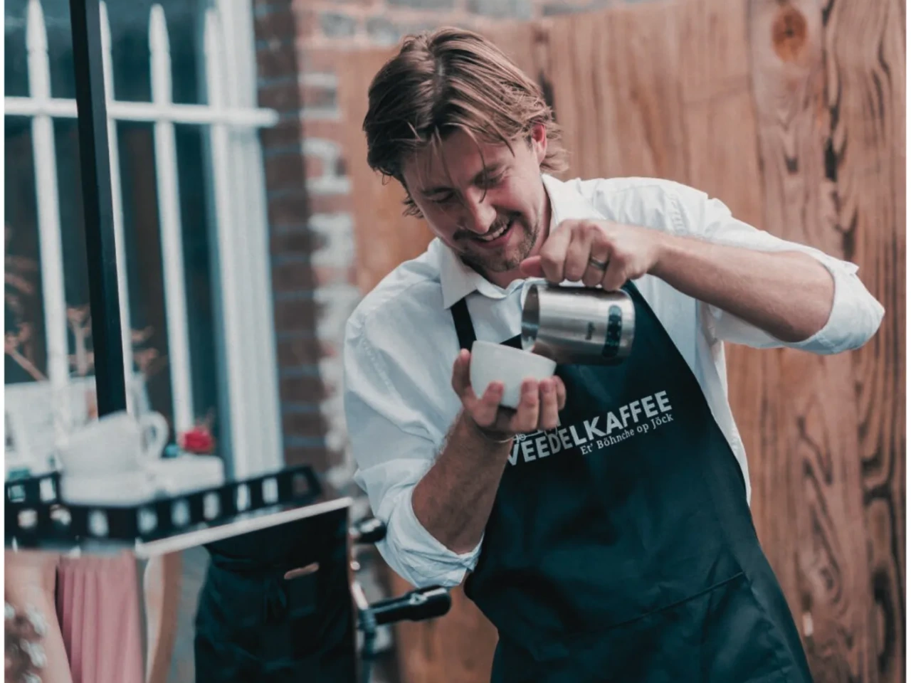 Mobile Kaffeebar mit Barista & Latte Art - Kaffeebike - in Köln - Bild 2