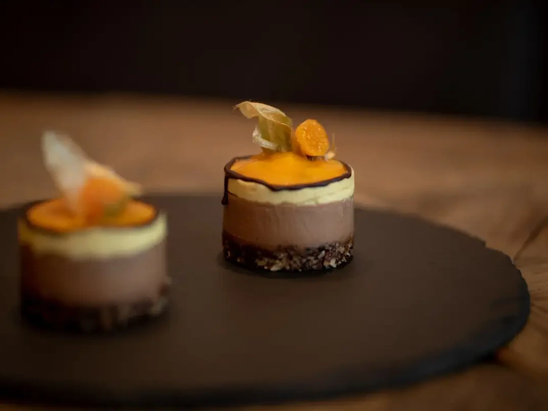 Kaesekuchen Obsttopping Serverierten Kreationen