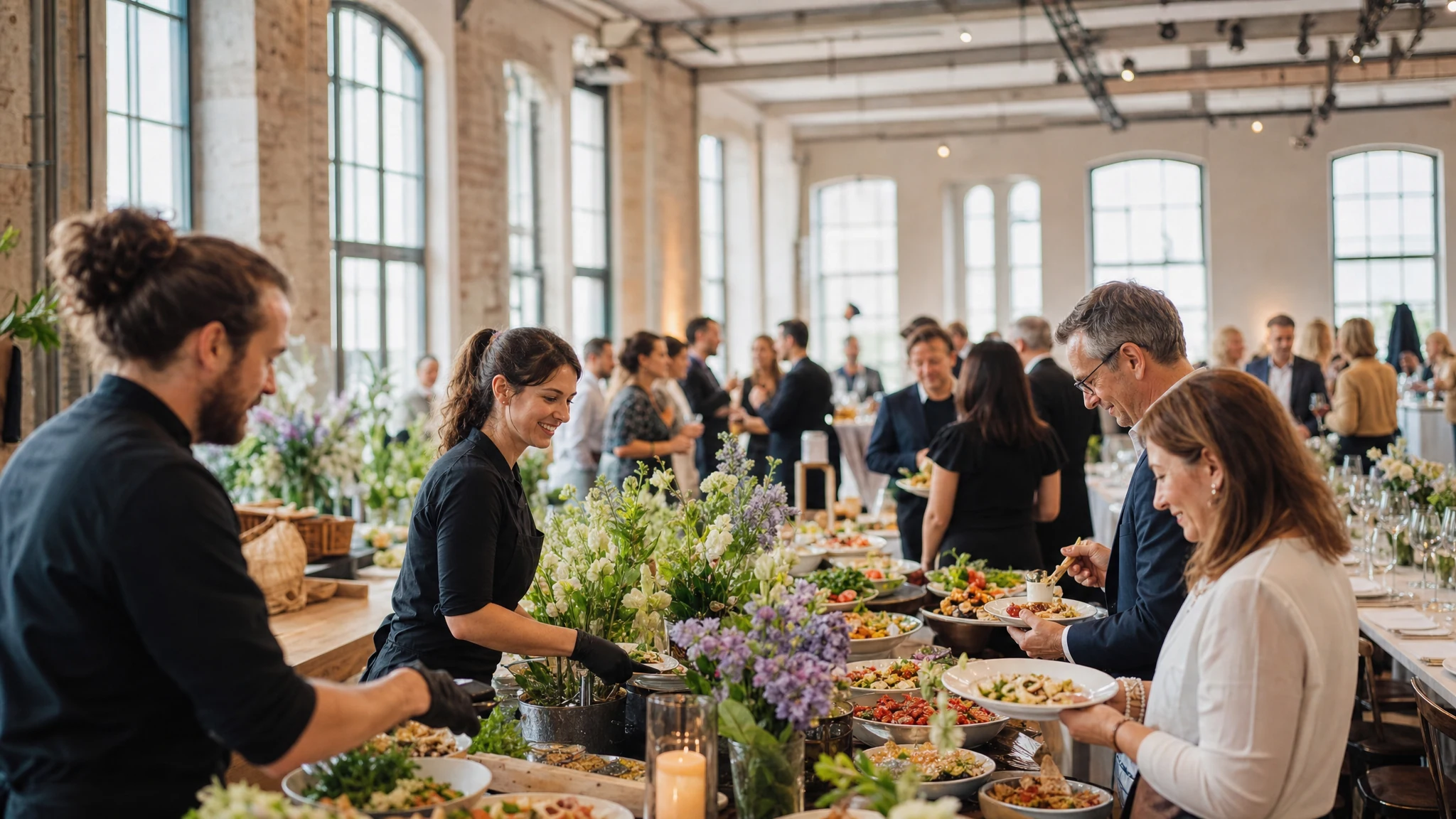 Catering für 50 Personen: Kosten, Planung und der richtige Anbieter