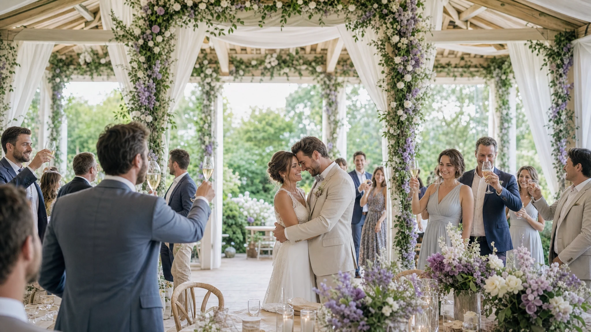 Pavillon mieten Hochzeit: Stoffzelt oder Glaspavillon - was passt zu deinem Tag?