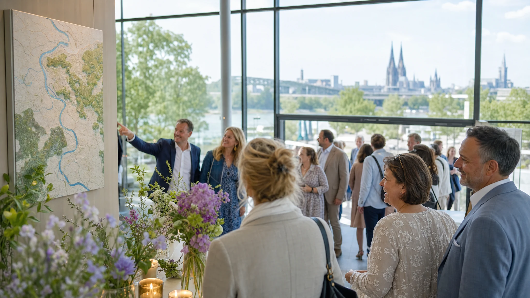 Wo liegt Sankt Augustin? Rhein-Sieg-Kreis zwischen Bonn, Siegburg und Siebengebirge