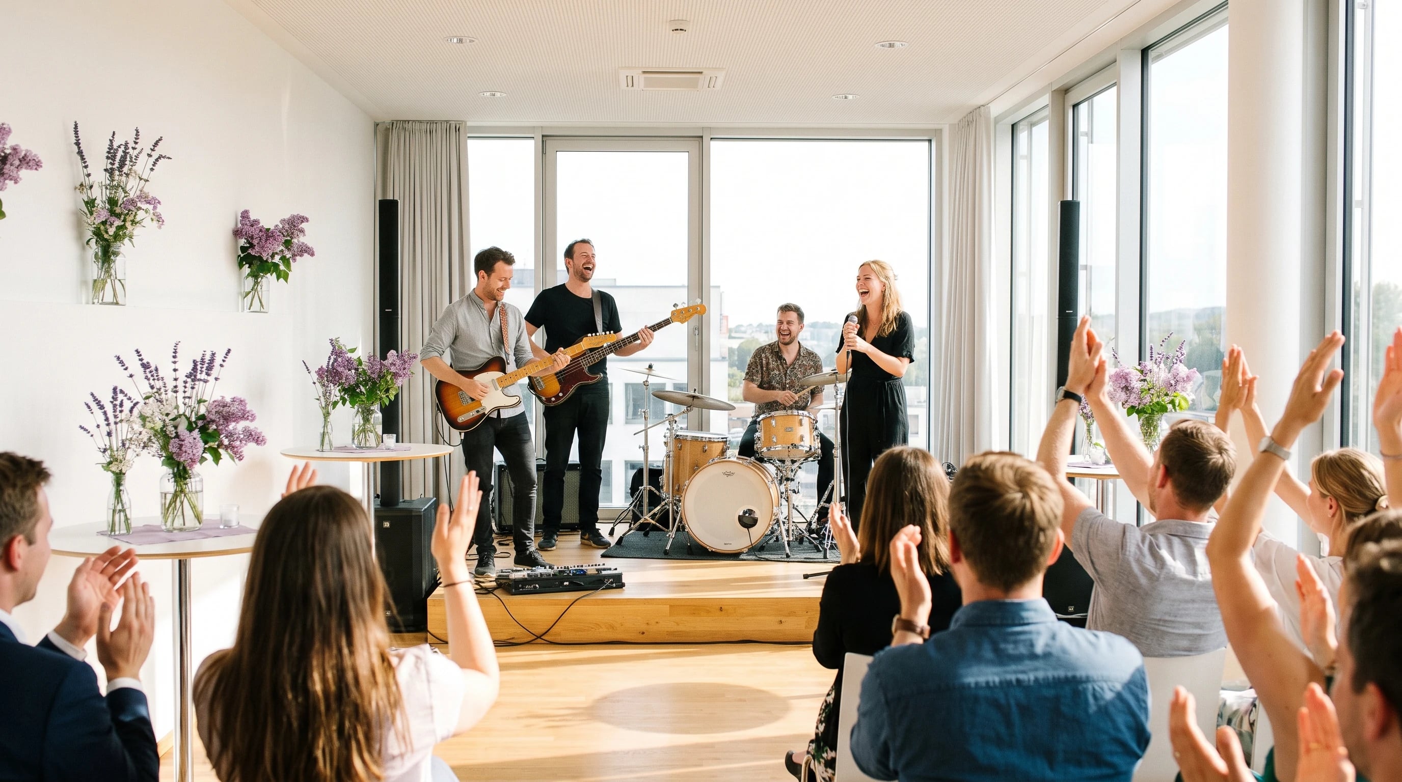 Eine Band aus Bonn finden, die dein Event trägt