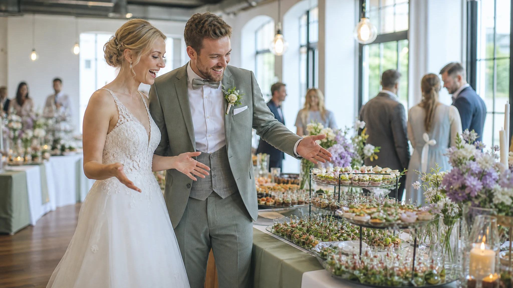 Catering Hochzeit Kosten: Buffet oder Menü - was passt zu eurer Feier?