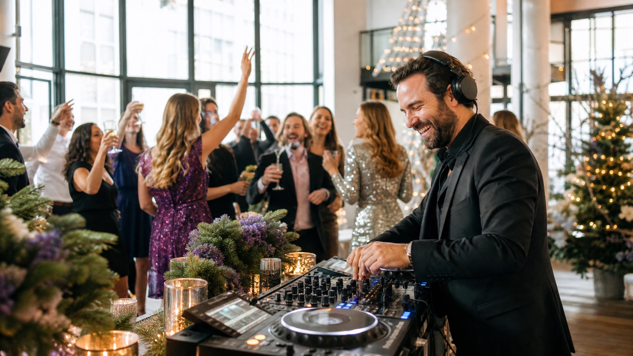 dj weihnachtsfeier - Wenn der DJ die Stimmung macht: Weihnachtsfeier-Reportage