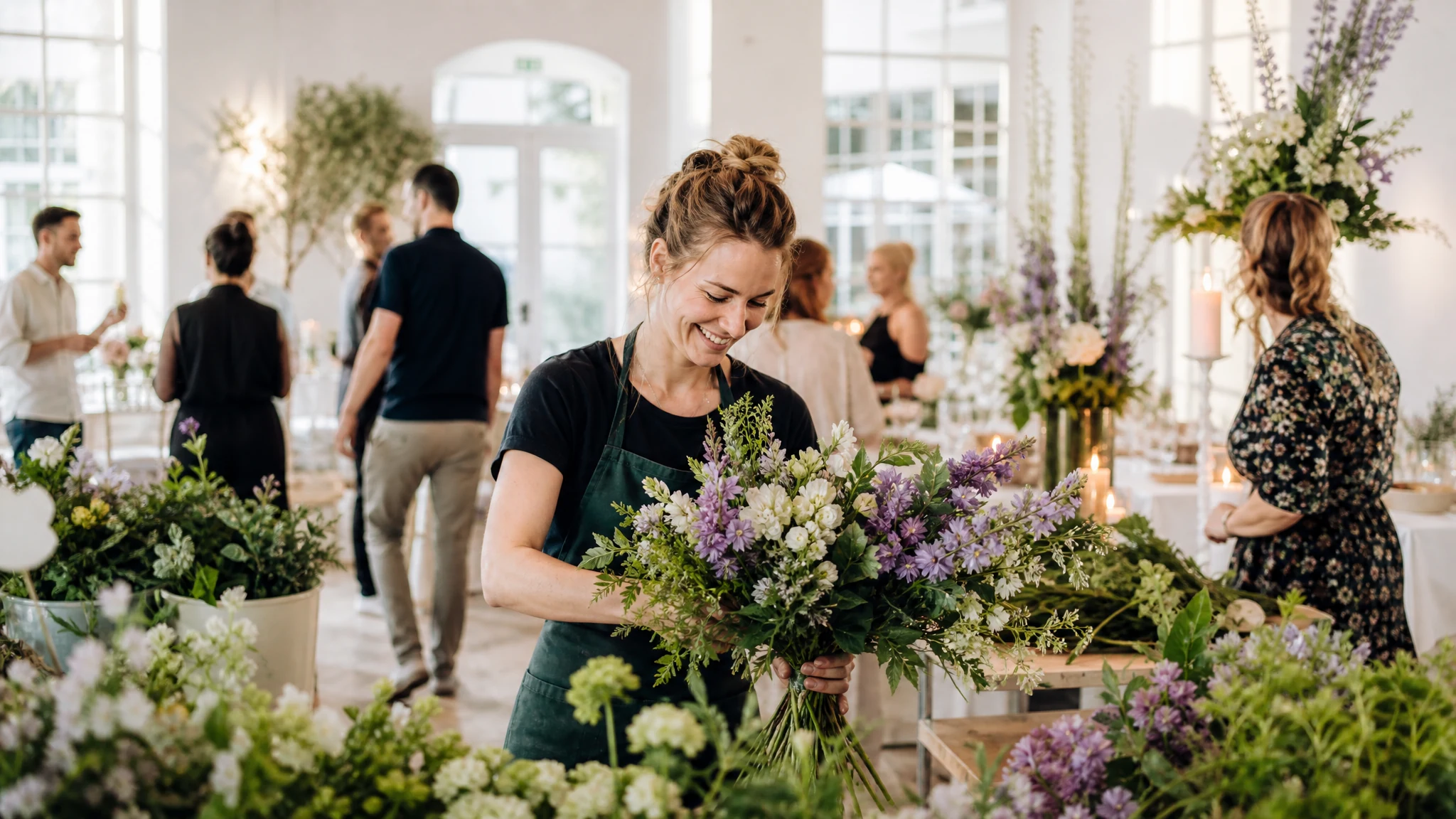 Den richtigen Floristen fürs Event finden