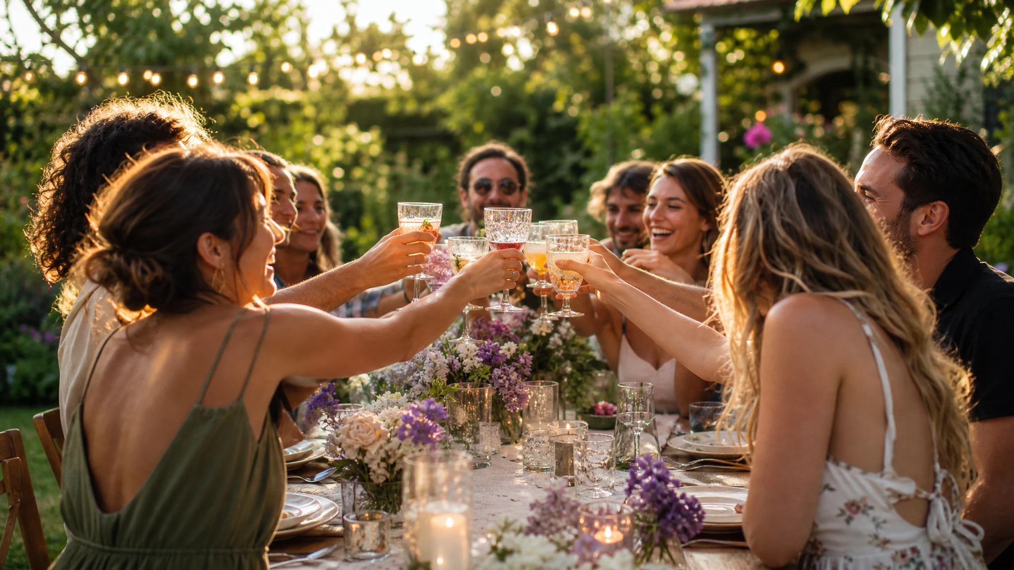Zwei Gärten, eine Feier: Wie unterschiedliche Wege zur perfekten Gartenparty führen