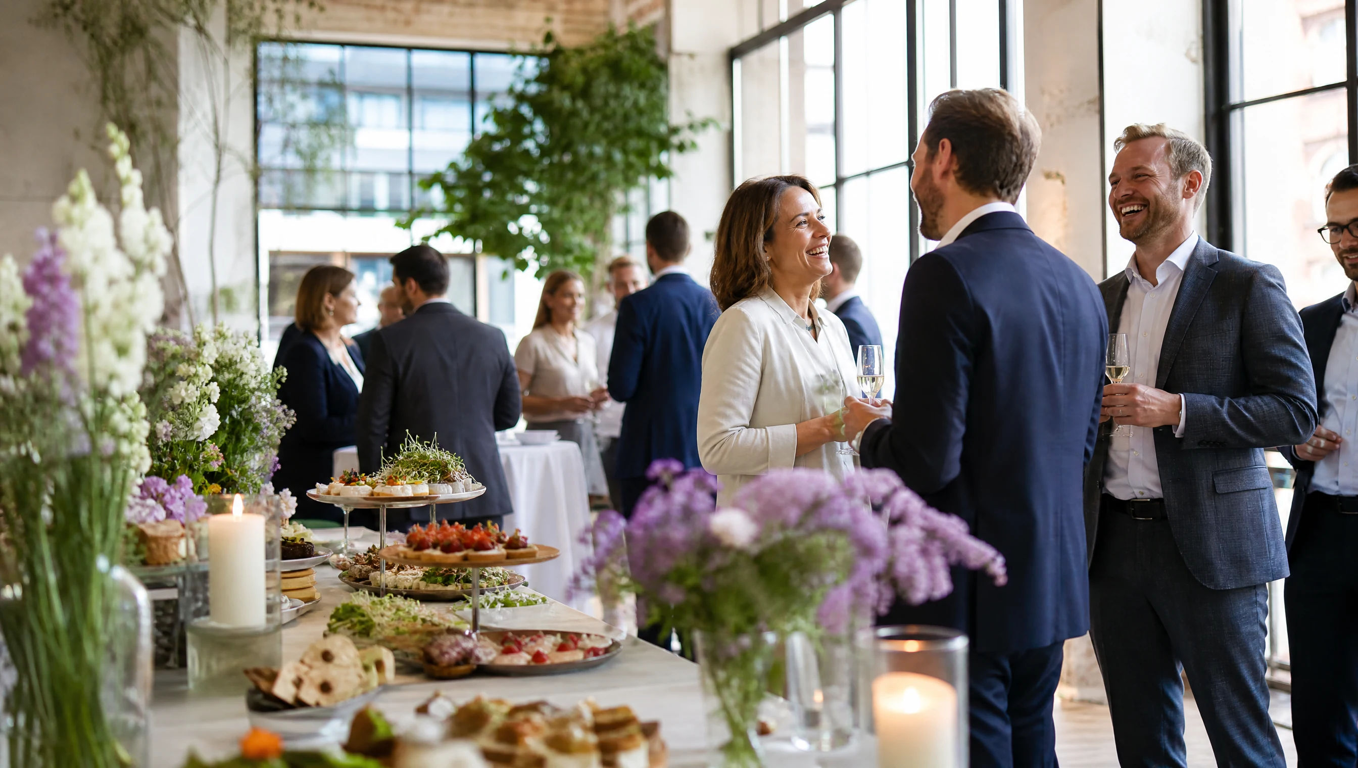 Catering Firmenfeier: Essen als Teambuilding-Moment