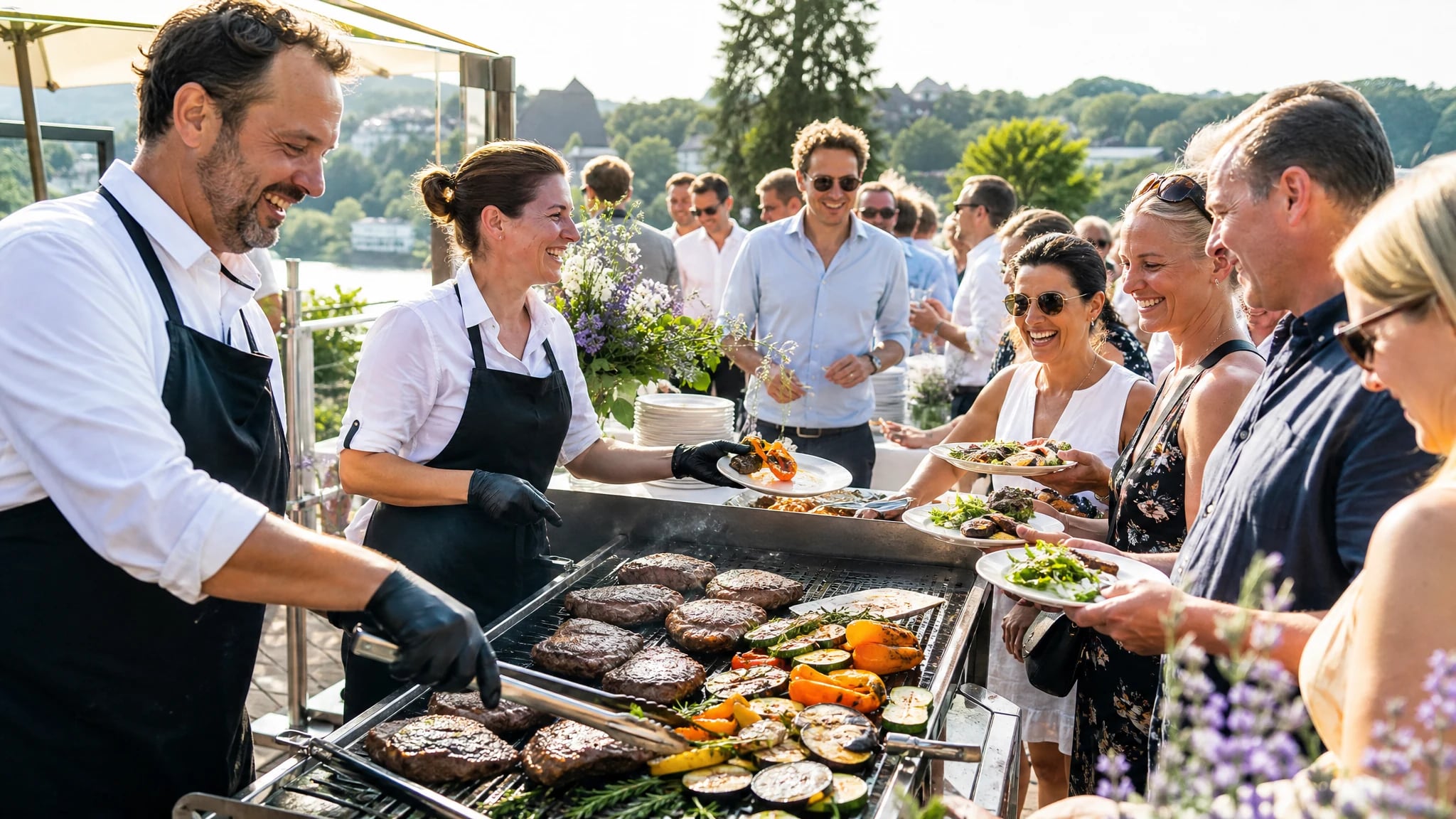 Grill Catering Bonn: Rauch, Glut und wer am Ende entspannt feiert