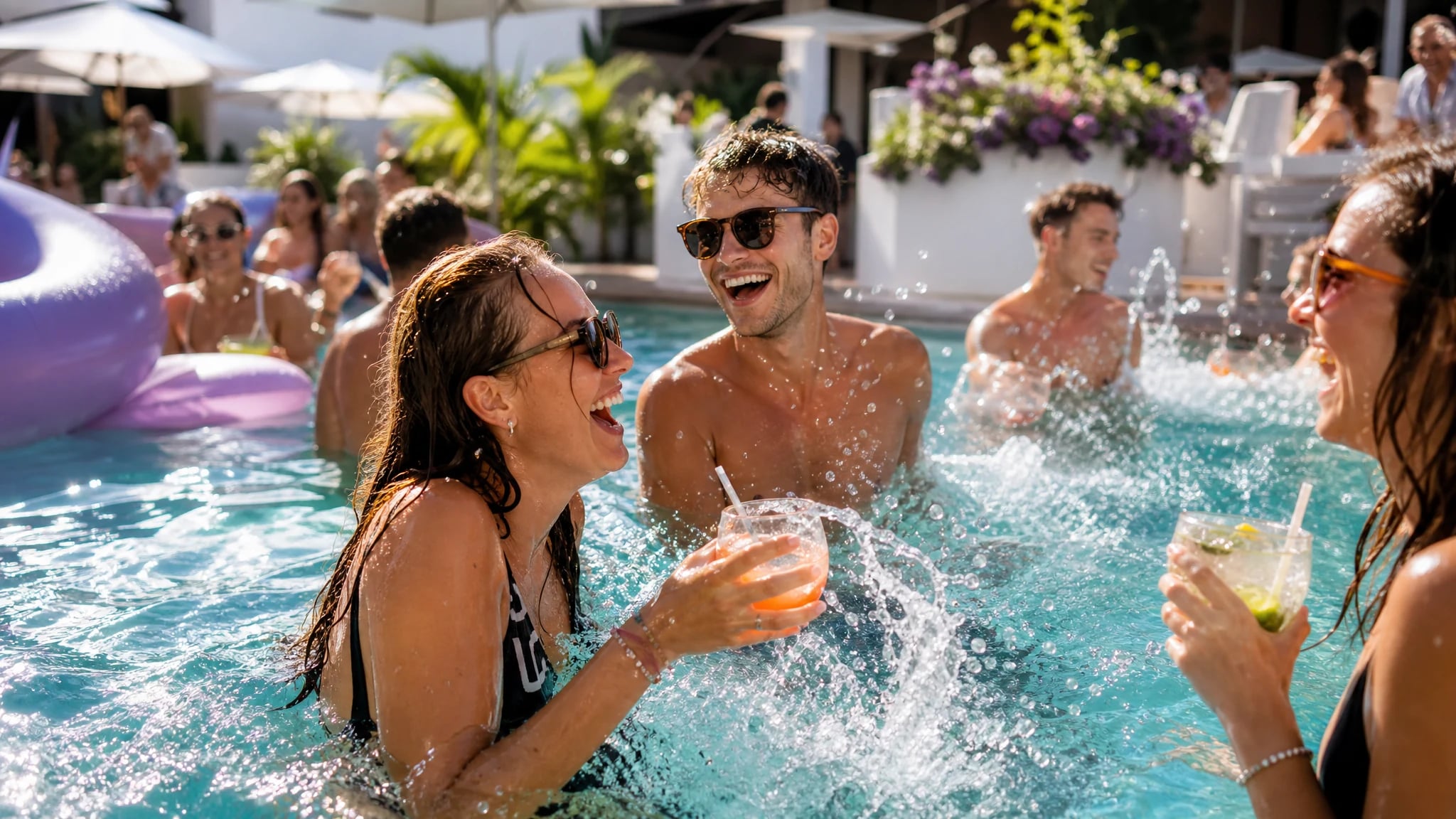 Zwei Partys, ein Sommer: Was eine Poolparty wirklich zum Erlebnis macht