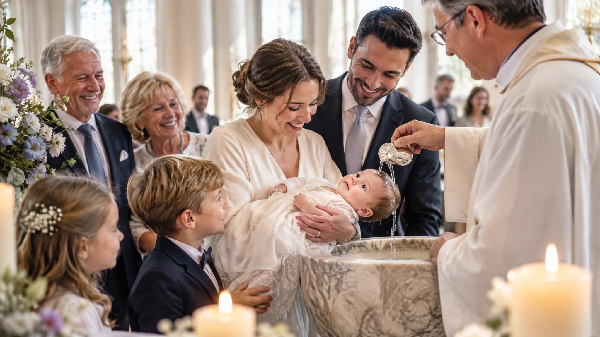 Taufe feiern - von der Kirche bis zur Feier danach