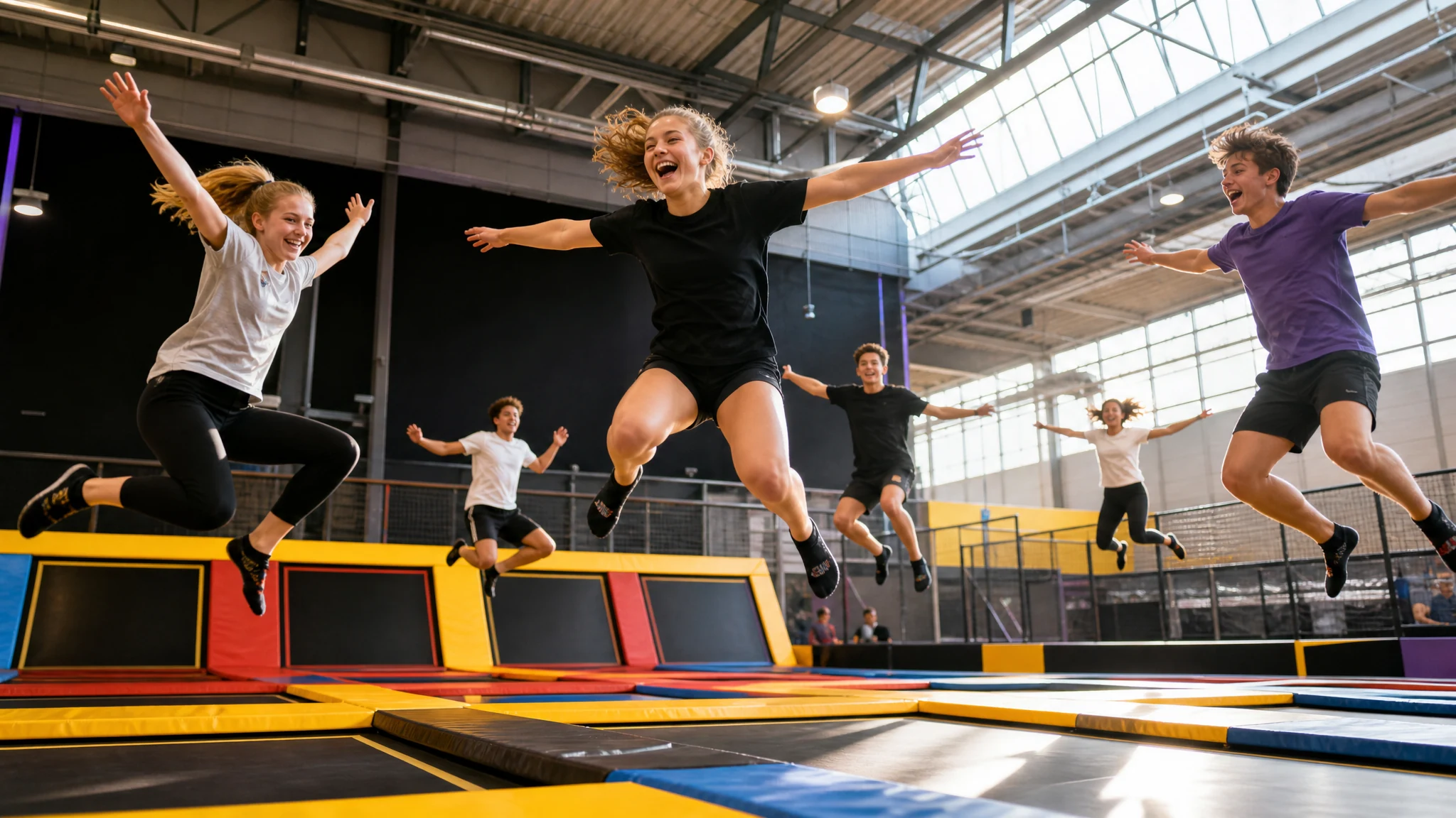 Trampolinpark Dortmund: Wo du am höchsten fliegst