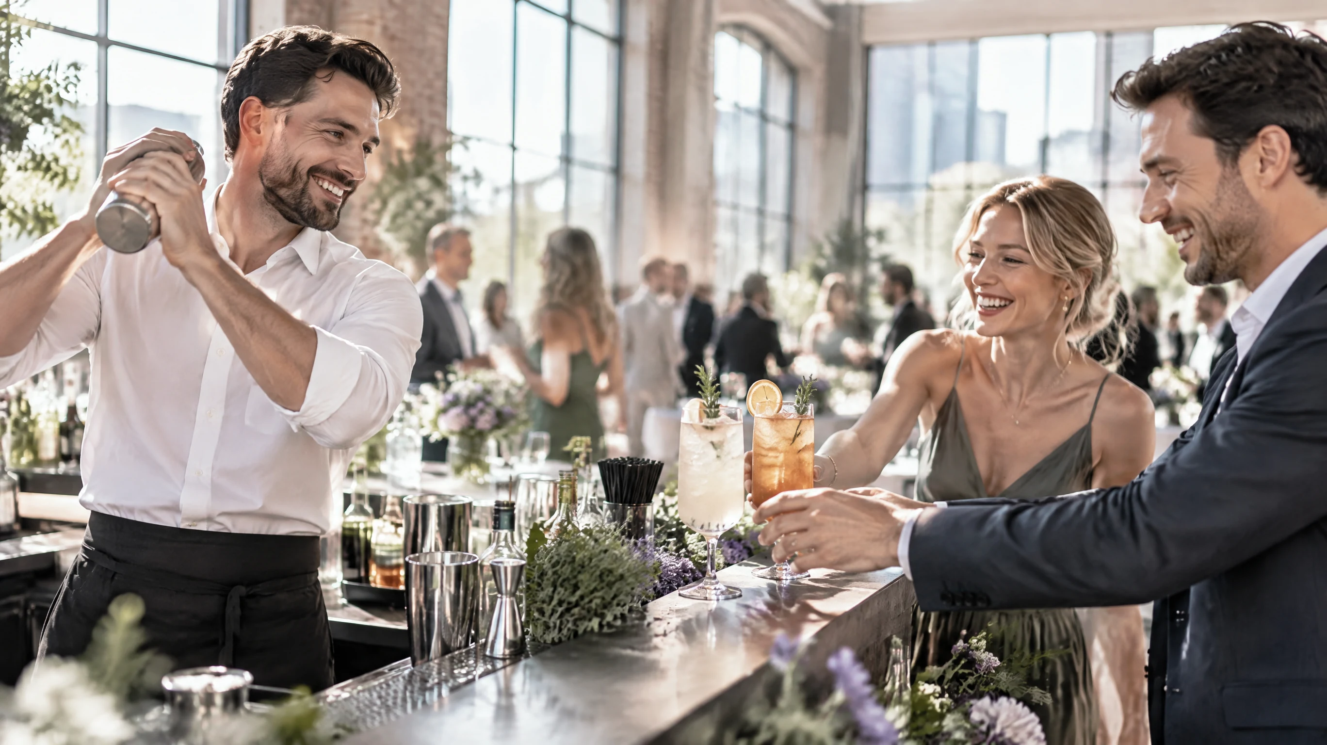 Cocktail mieten: So findest du die passende mobile Bar für dein Event