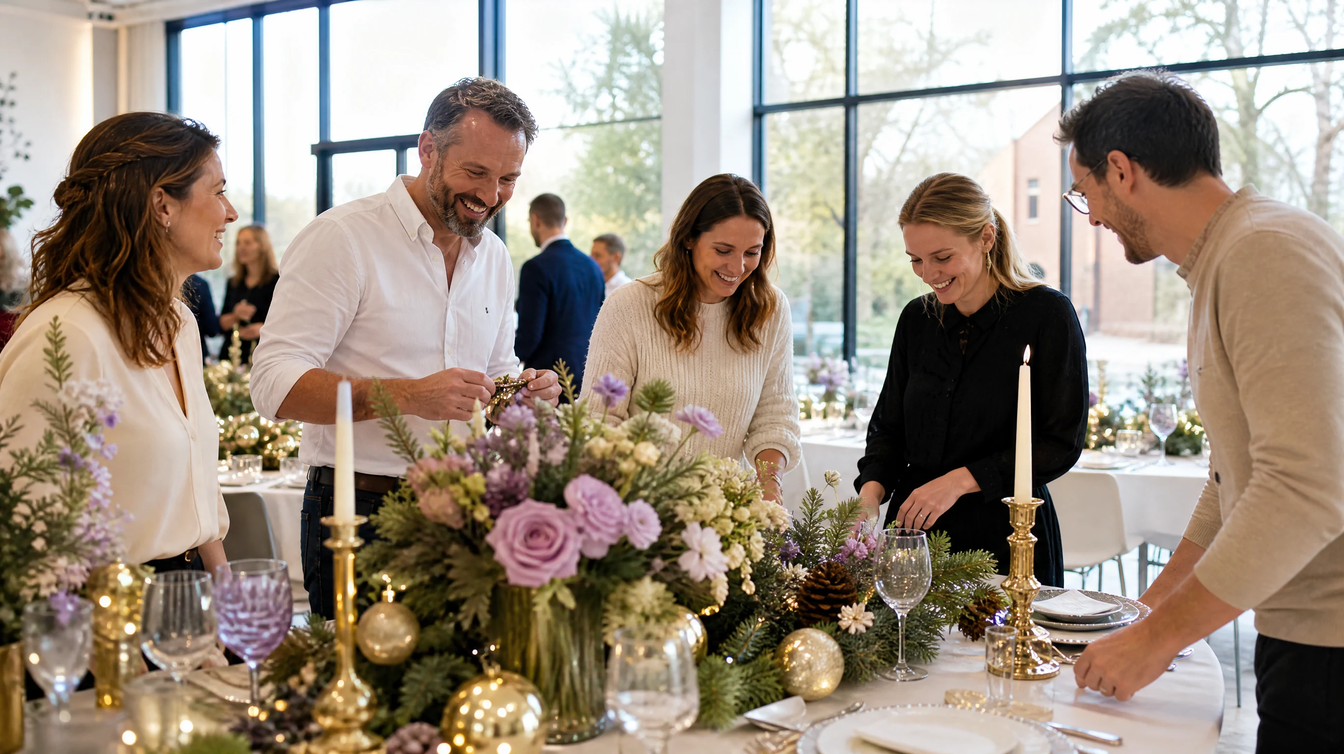 Dekoration Weihnachtsfeier: Vier Stile im direkten Vergleich