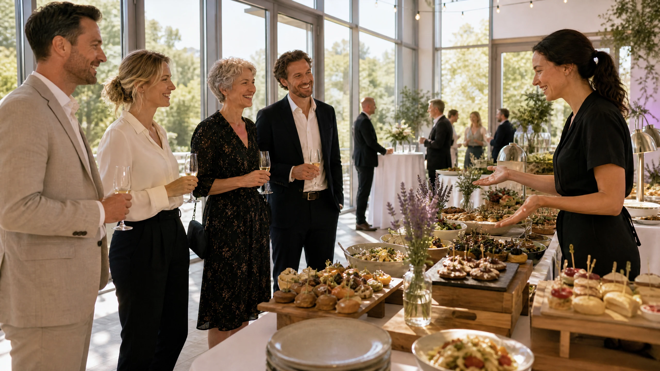 Eventlocation mit Catering: Wenn Raum und Essen aus einer Hand kommen