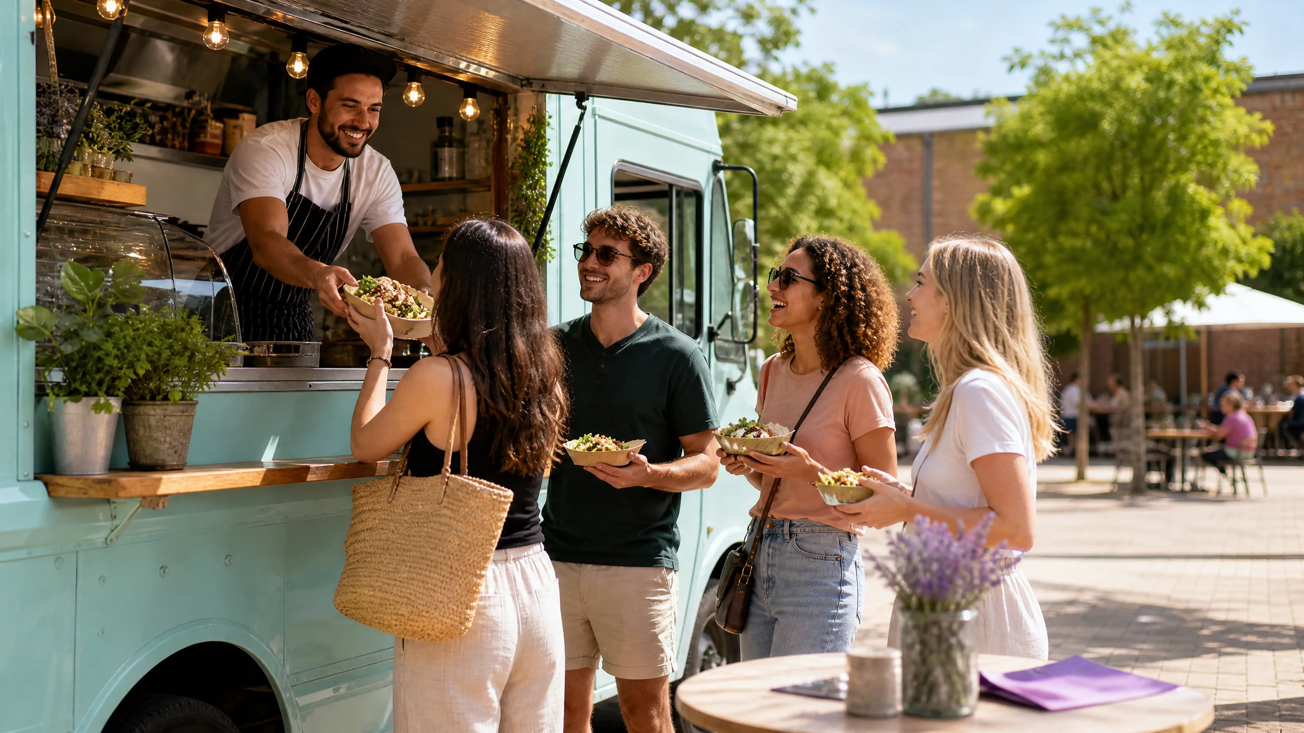 Foodtruck in der Nähe finden und buchen - so klappt's beim ersten Versuch