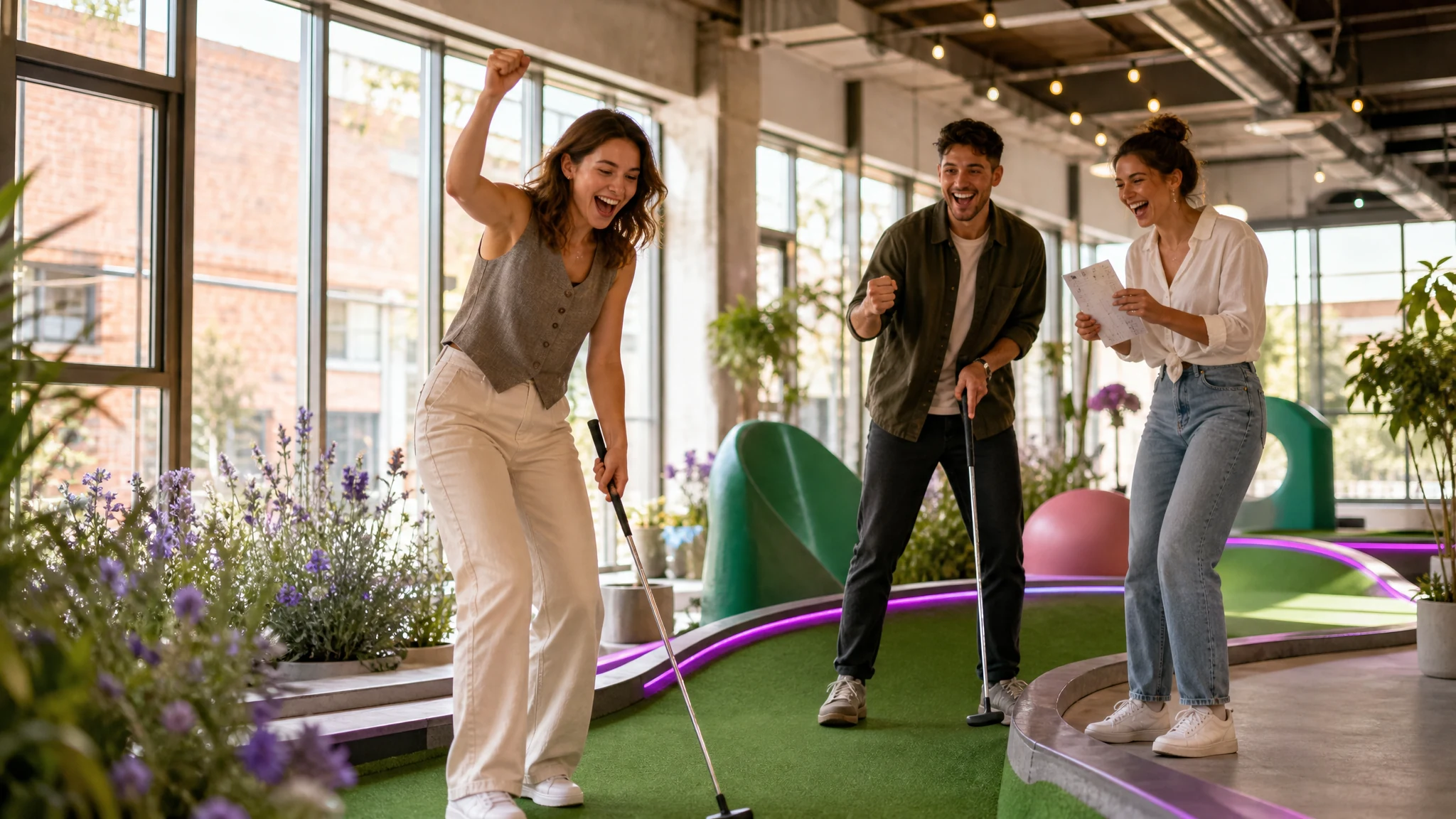 Indoor-Minigolf in der Nähe finden: So gelingt der perfekte Spielabend