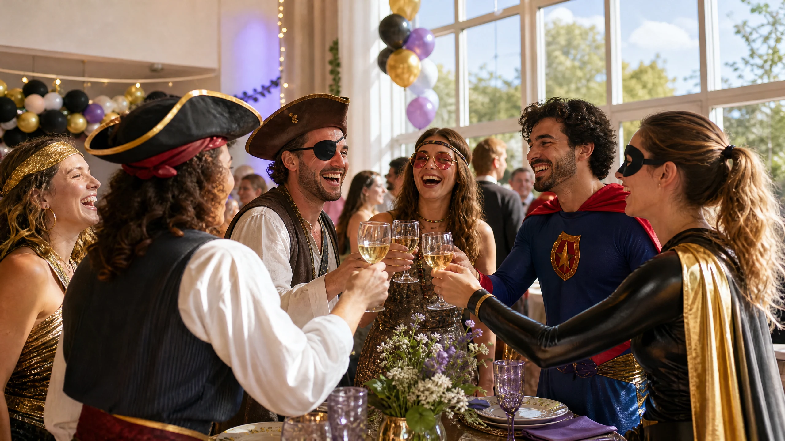 Mottoparty: Die besten Ideen für unvergessliche Abende