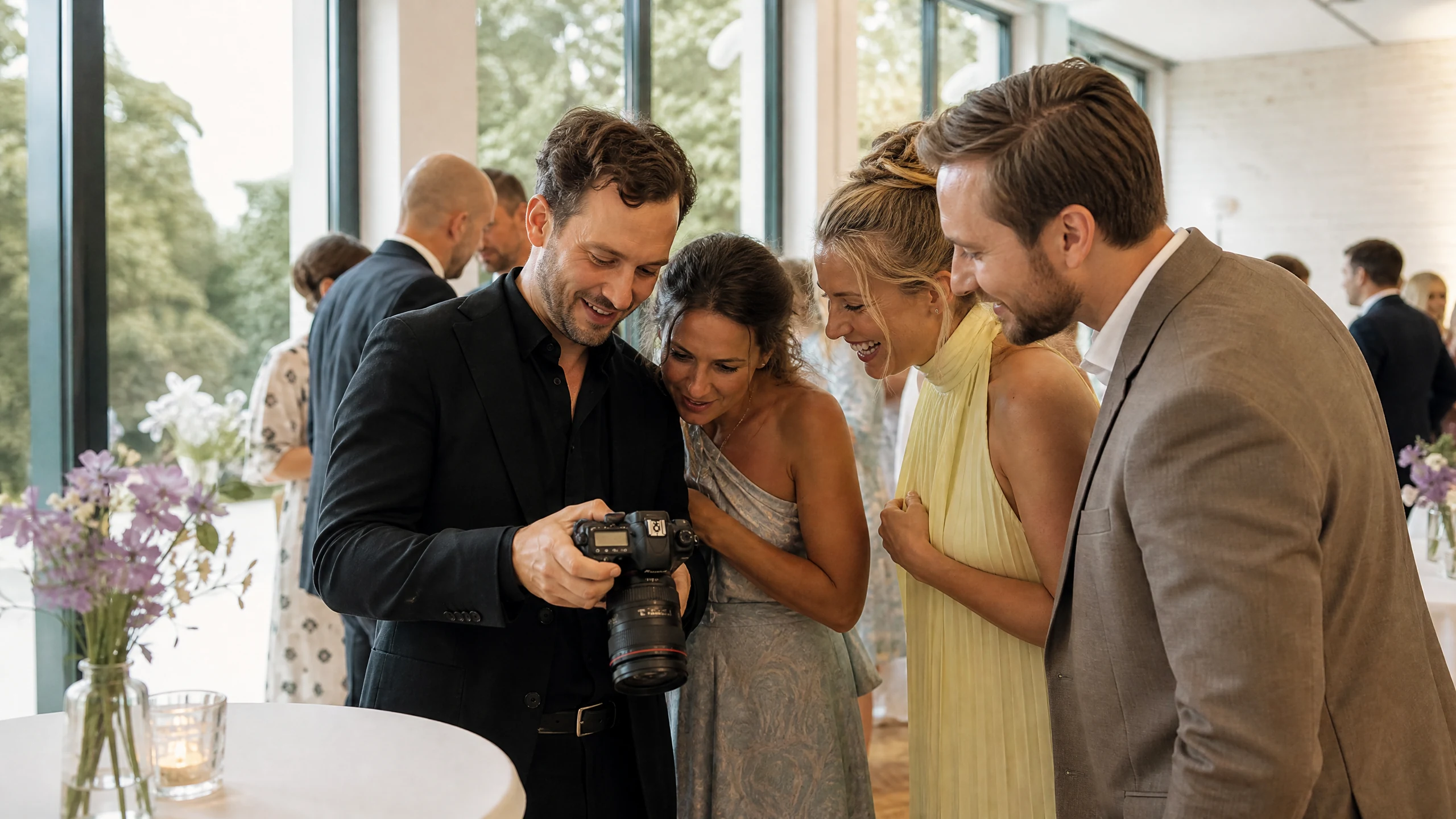 Schwarz-Weiß-Fotograf buchen: Wie Licht, Schatten und Kontrast dein Event prägen