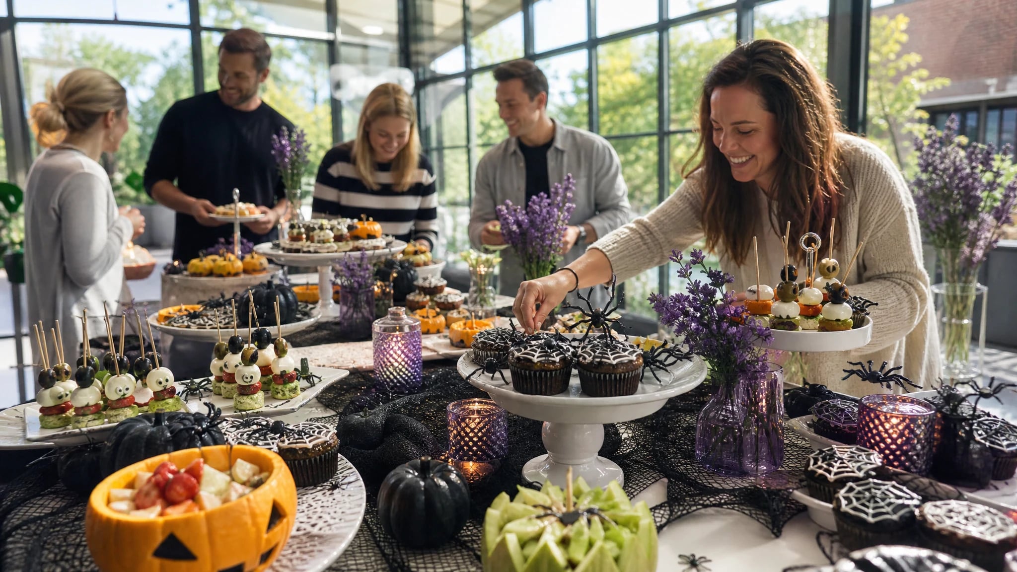 Snacks Halloween - Halloween Snacks: Ideen für ein gruseliges Partybuffet