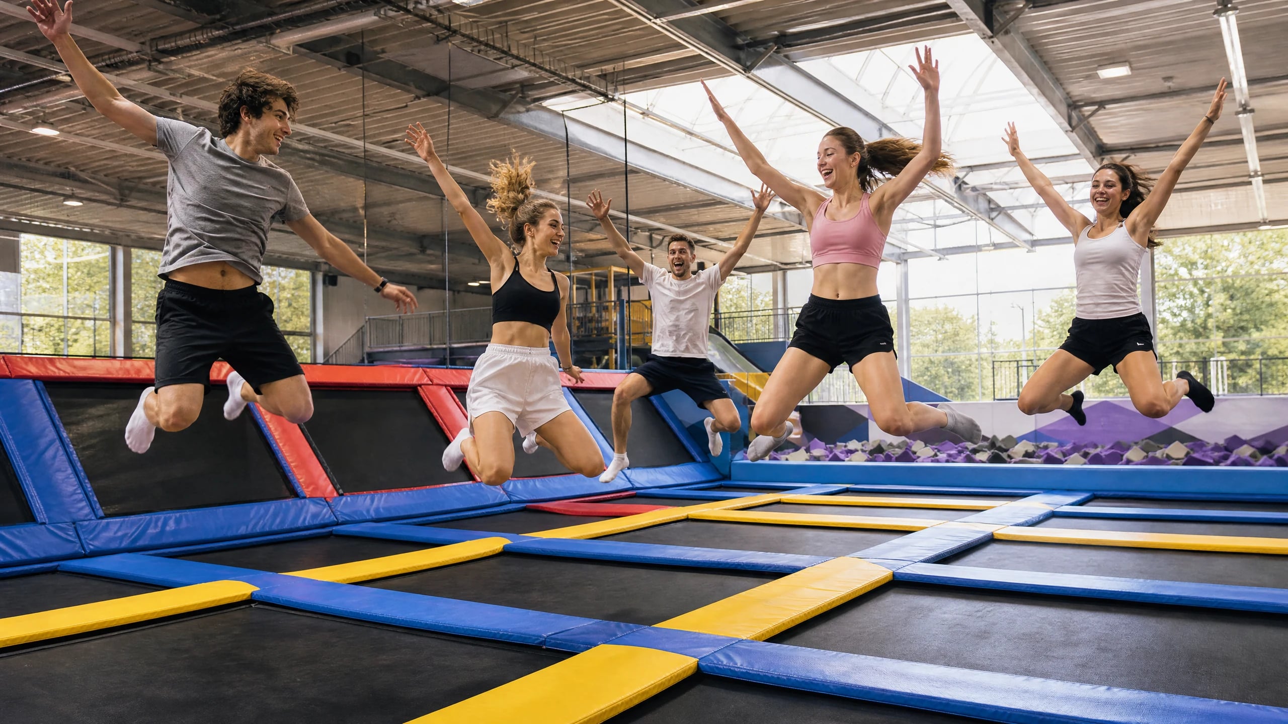 Trampolinpark Dortmund: Wo du am höchsten fliegst