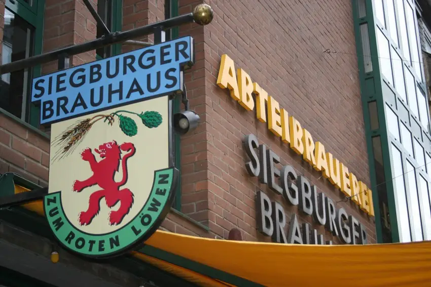 Gebauedefassade Siegburger Brauhaus