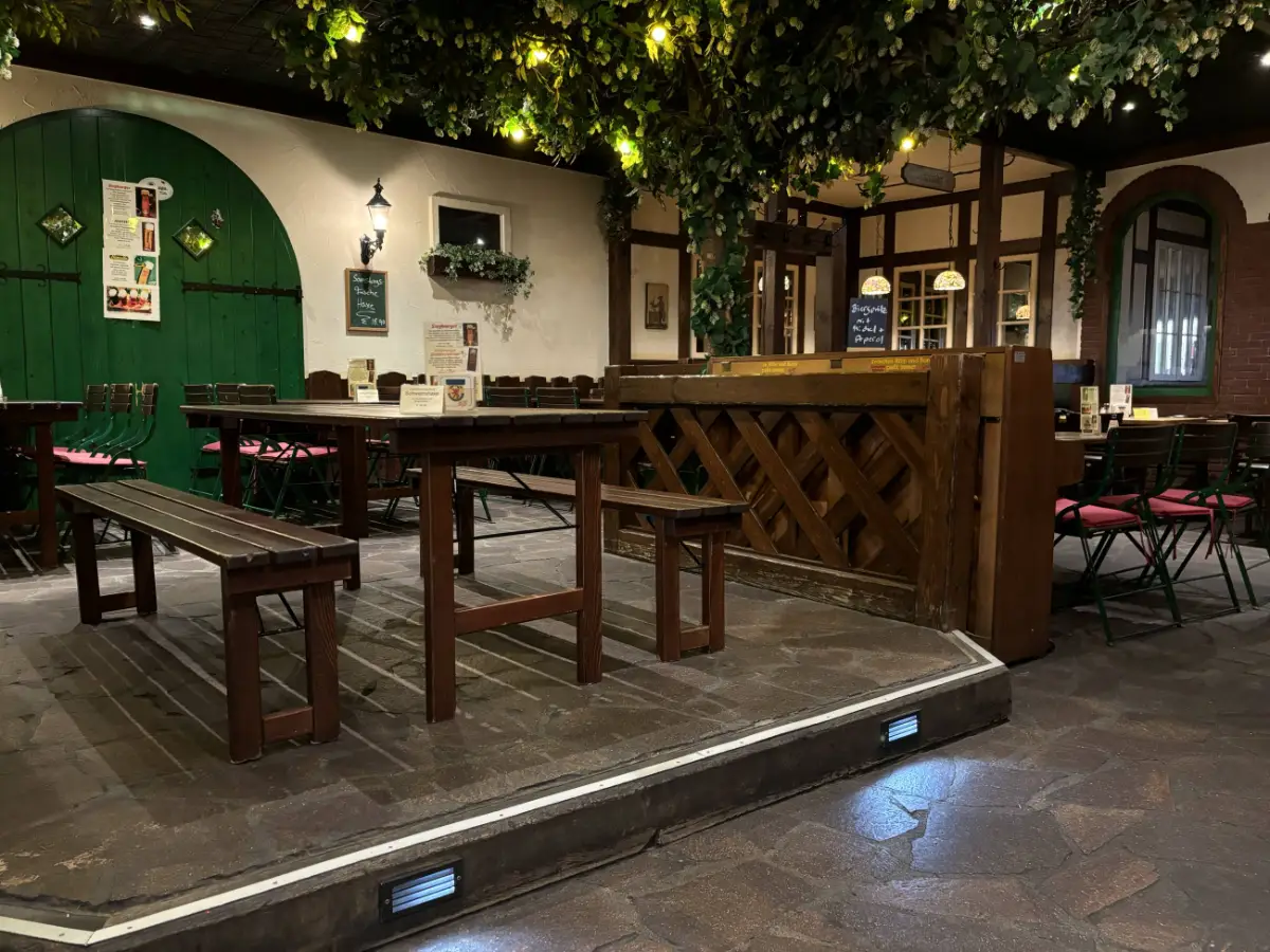 Gemuetliches Restaurant Rustikale Dekoration