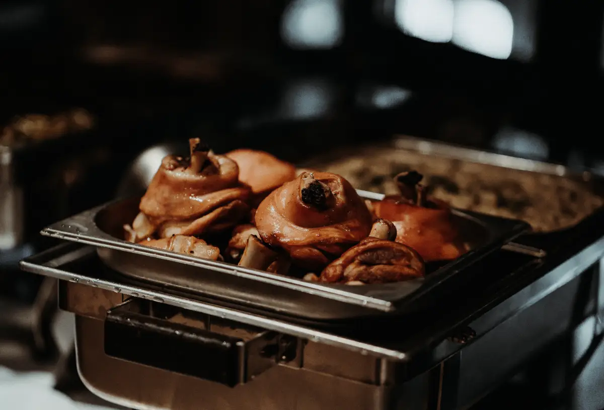 Schweinefleisch Buffet Platte