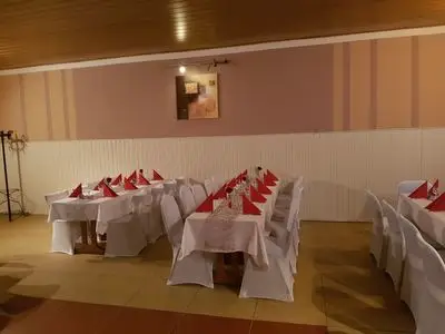 Eleganteressbereichfestlichdekoriert