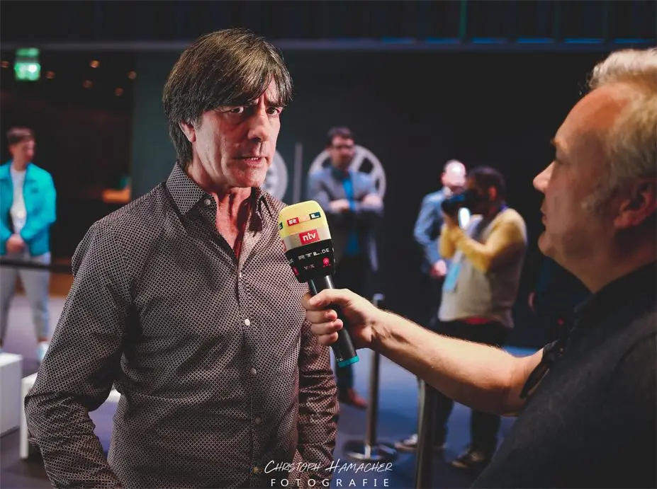 Interview Szene Mit Publikum