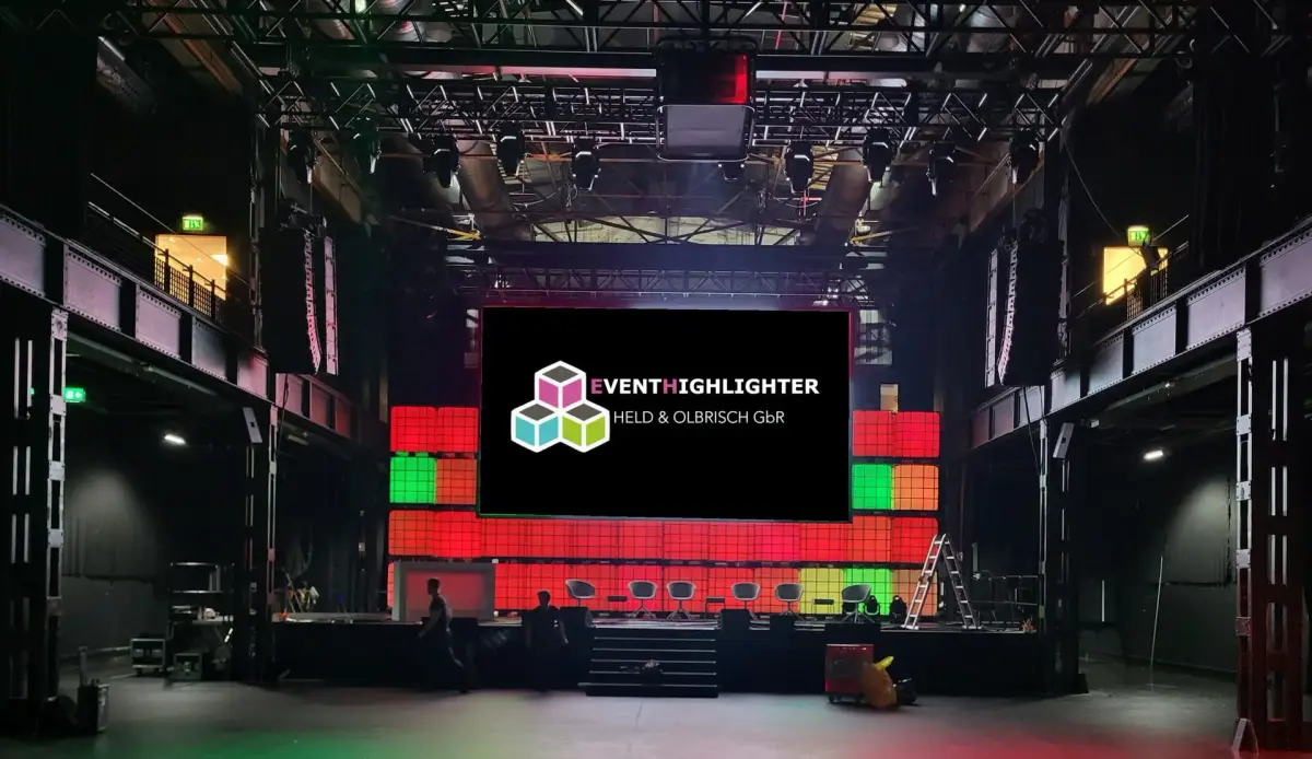 Eventraumpraesentationbuntelichter