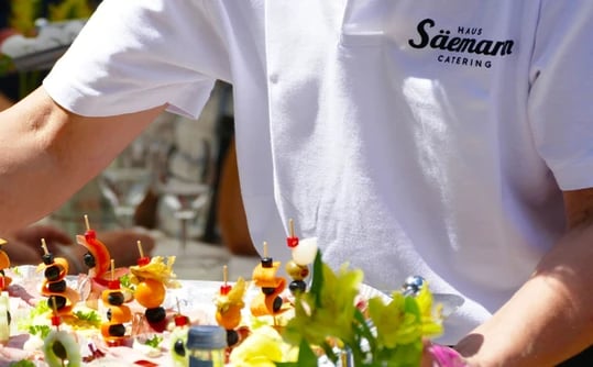Haus Saemann Catering Vorspeisen Tablett