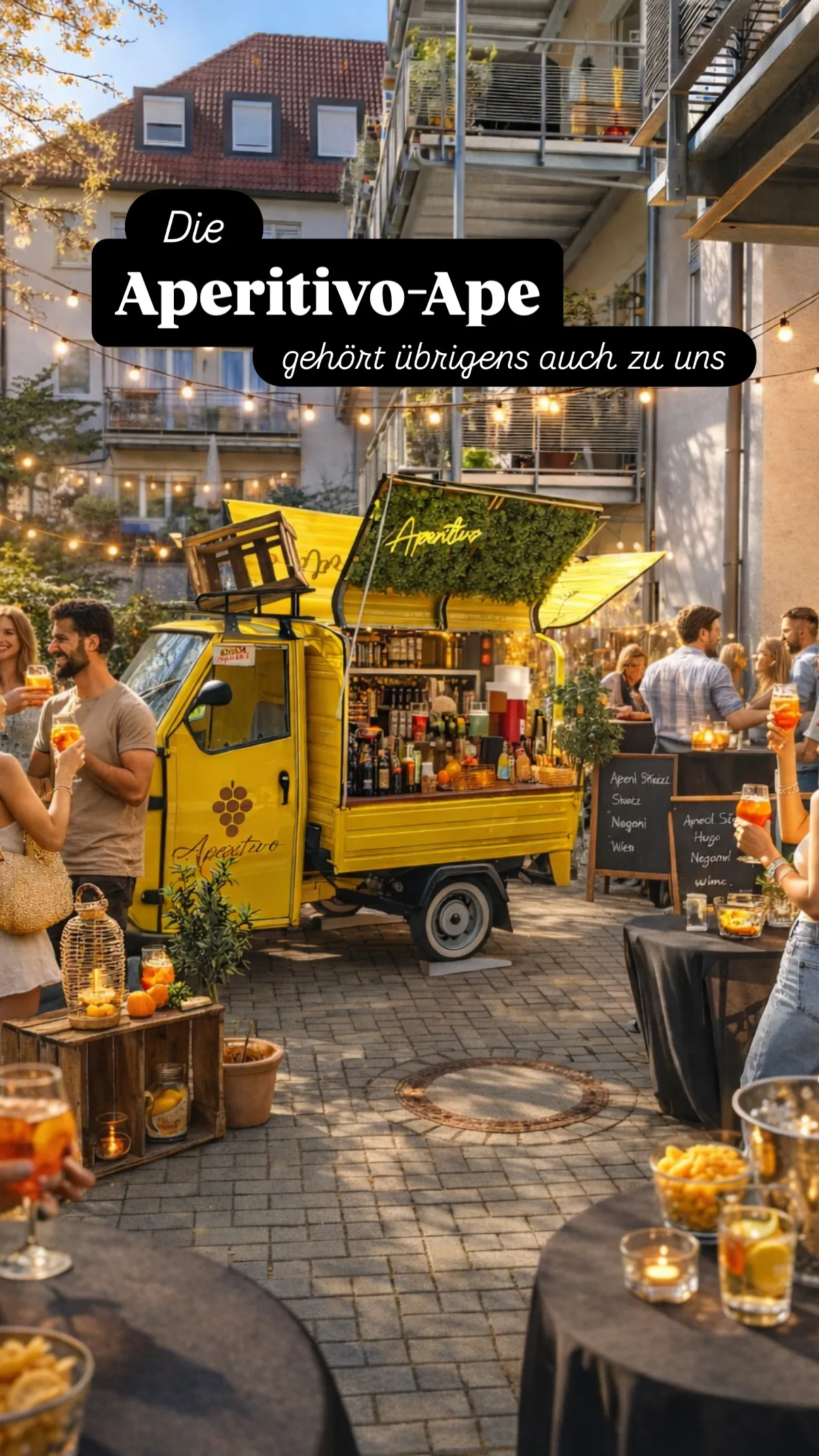 Aperitivo Ape - Barkeeper - in Schwabach – Bild 3