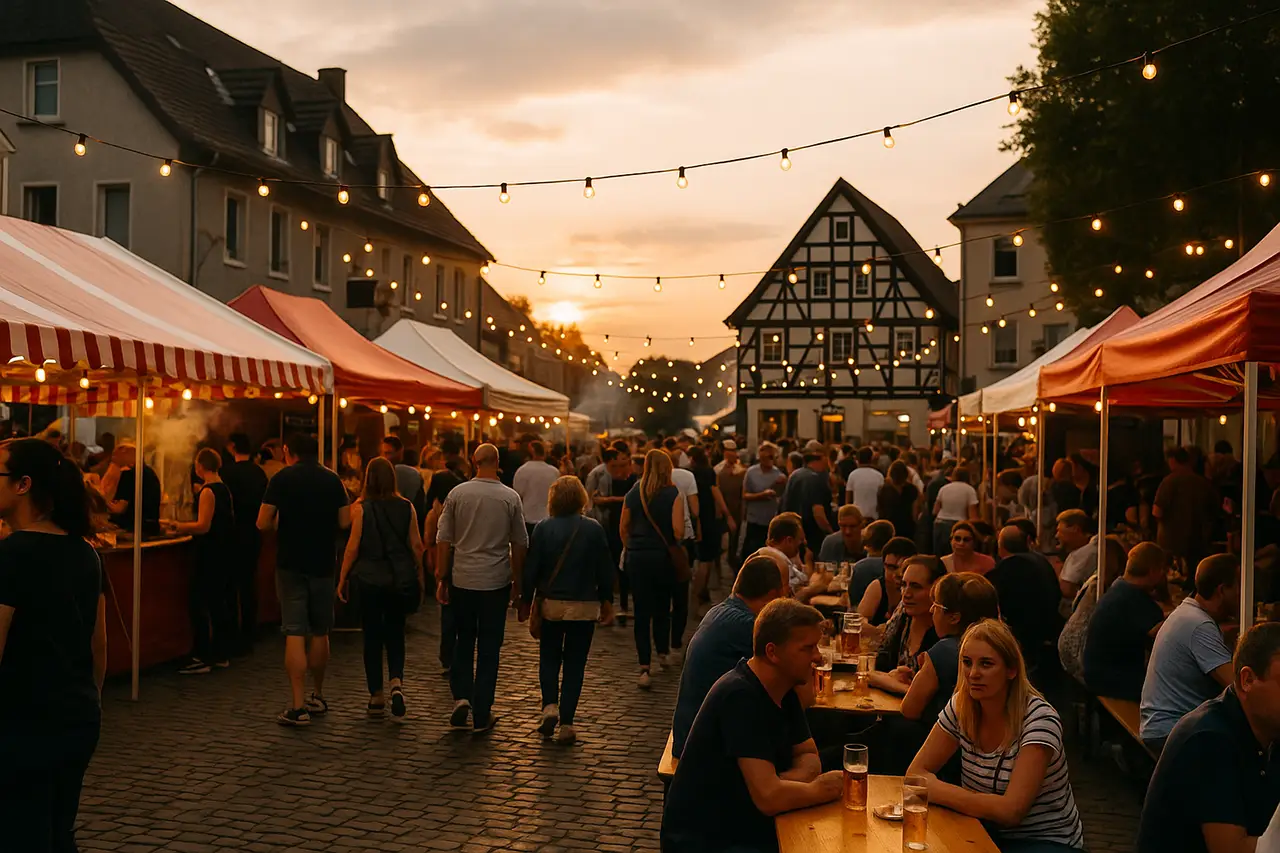 Ländliche Atmosphäre von Much im Rhein-Sieg-Kreis mit natürlicher Landschaft