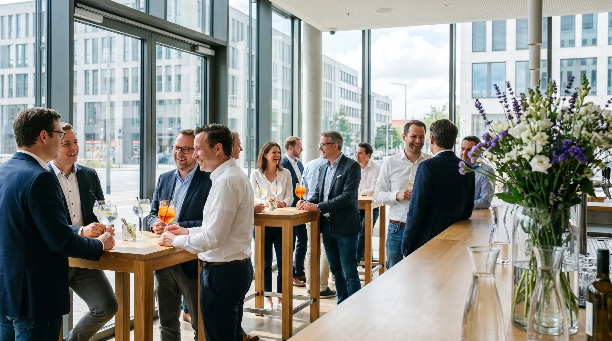 Cocktailbar zum Mieten in Düsseldorf für private Feiern
