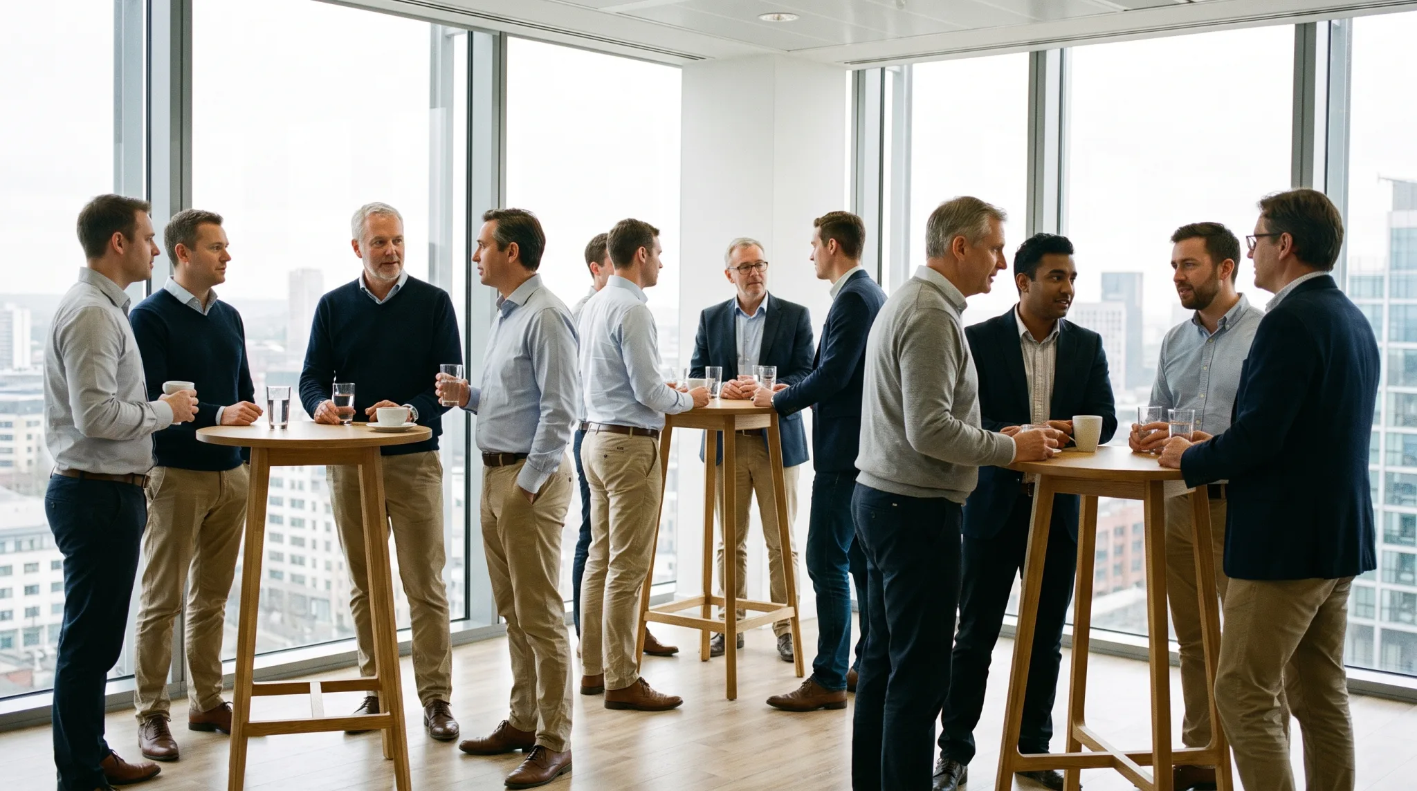 Team feiert gemeinsam bei einem Firmenevent mit Rahmenprogramm