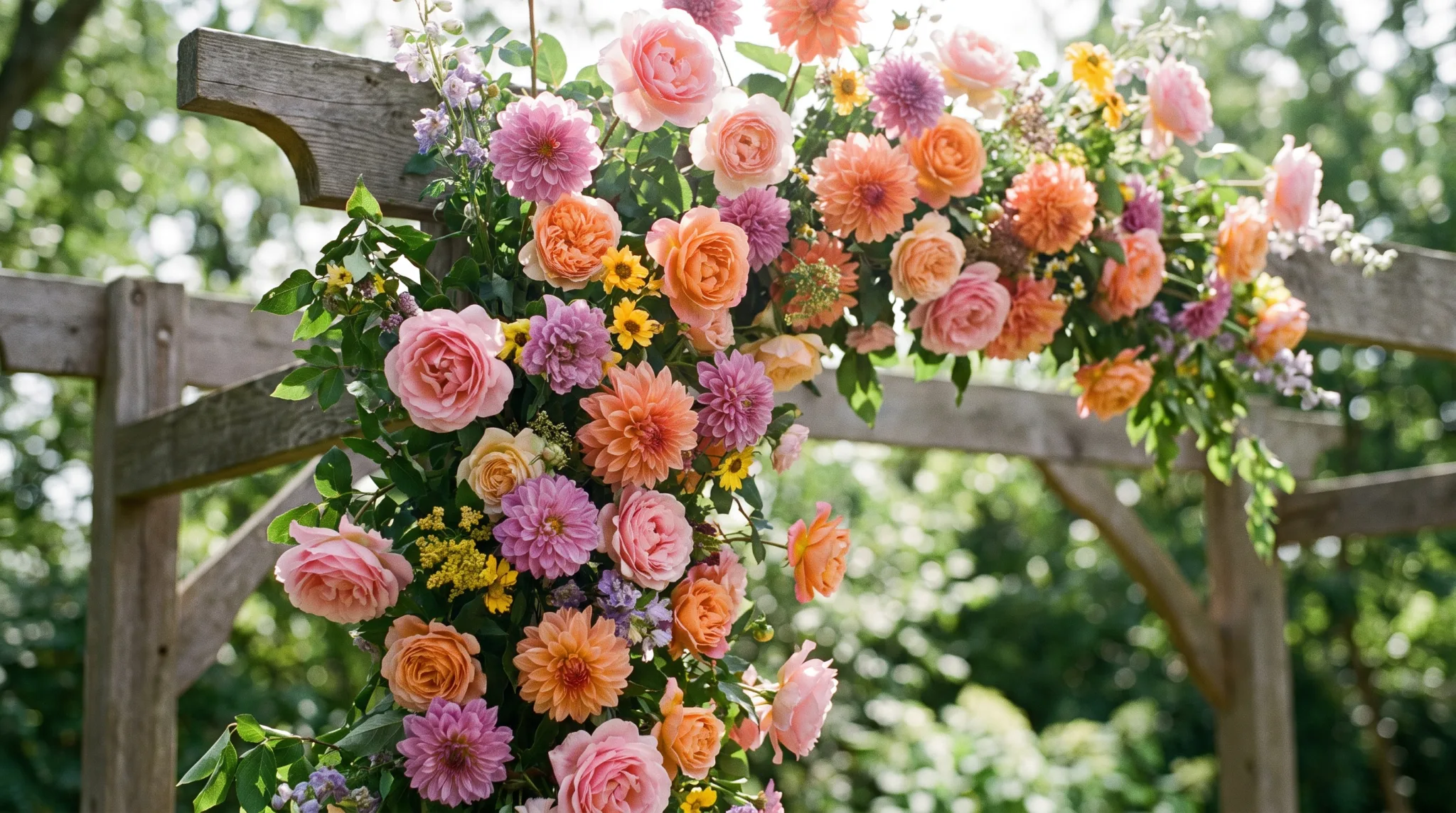 Blumenstrauß und Tischdeko eines Florist in Bonn
