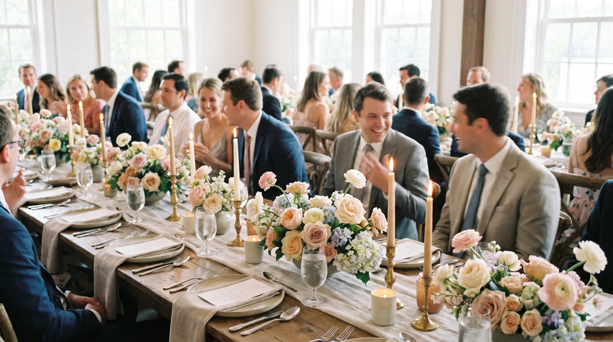 Brautstrauß und Blumenschmuck eines Florist in Düsseldorf für eine Hochzeit