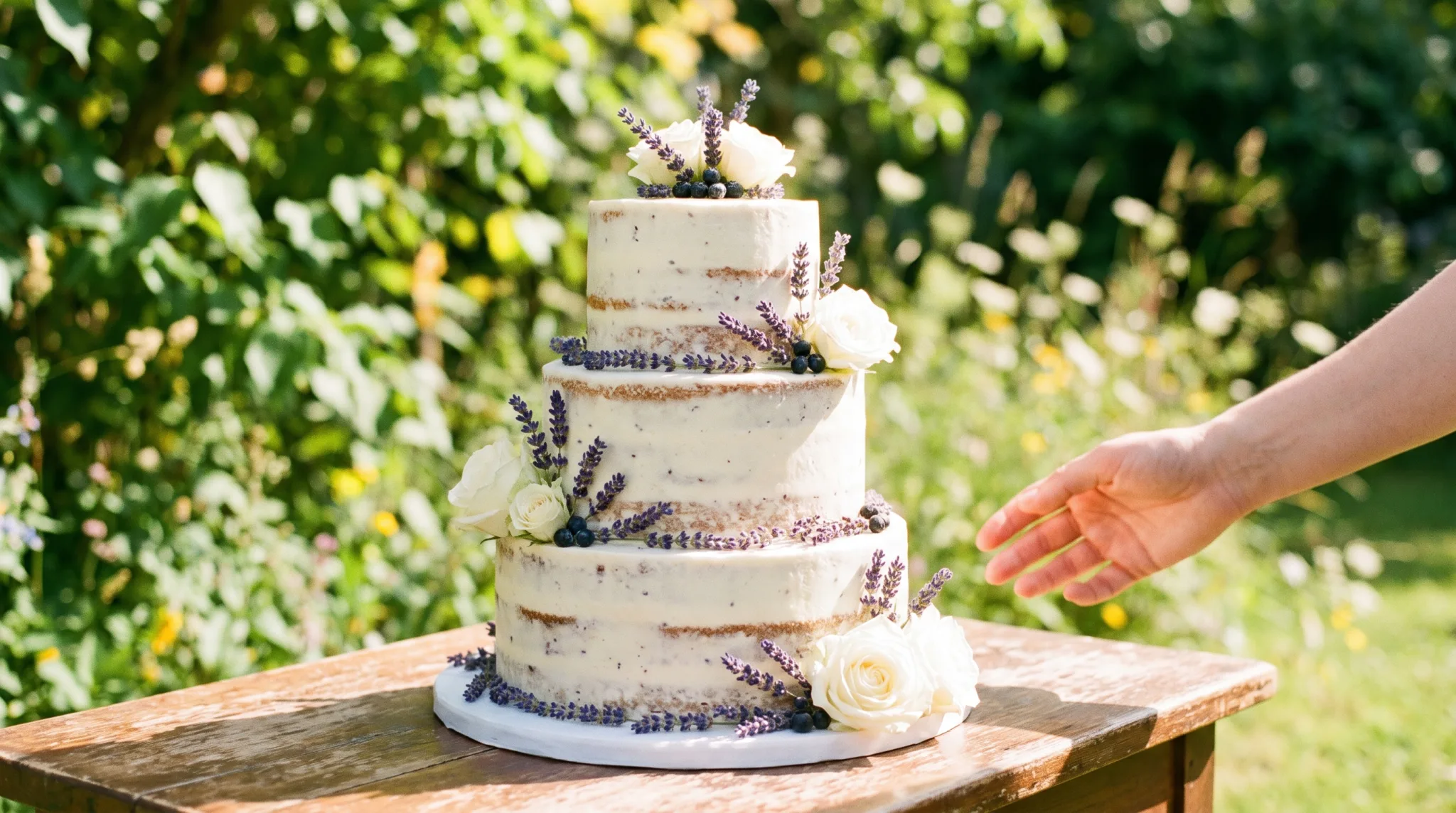 Hochzeitstorte und Sweet Table eines Konditors in Bonn
