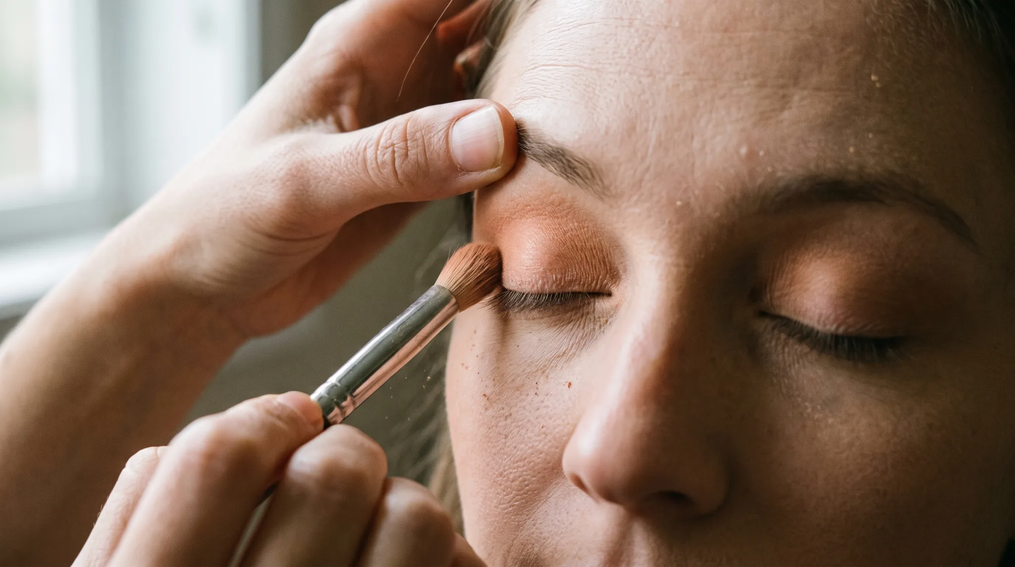 Make-up Pinsel und Kosmetik für ein Braut-Styling in Köln